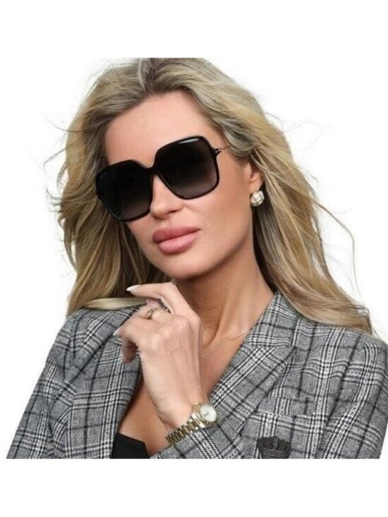 ?- New Authentic Gucci Grey Butterfly Ladies Sunglasses GG1267SA 001 60 main image 7
